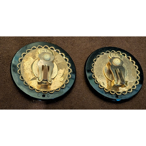 Vintage Greek Coin Alexander the Great by Eva K. Designs CLIP earrings - Picture 4 of 4